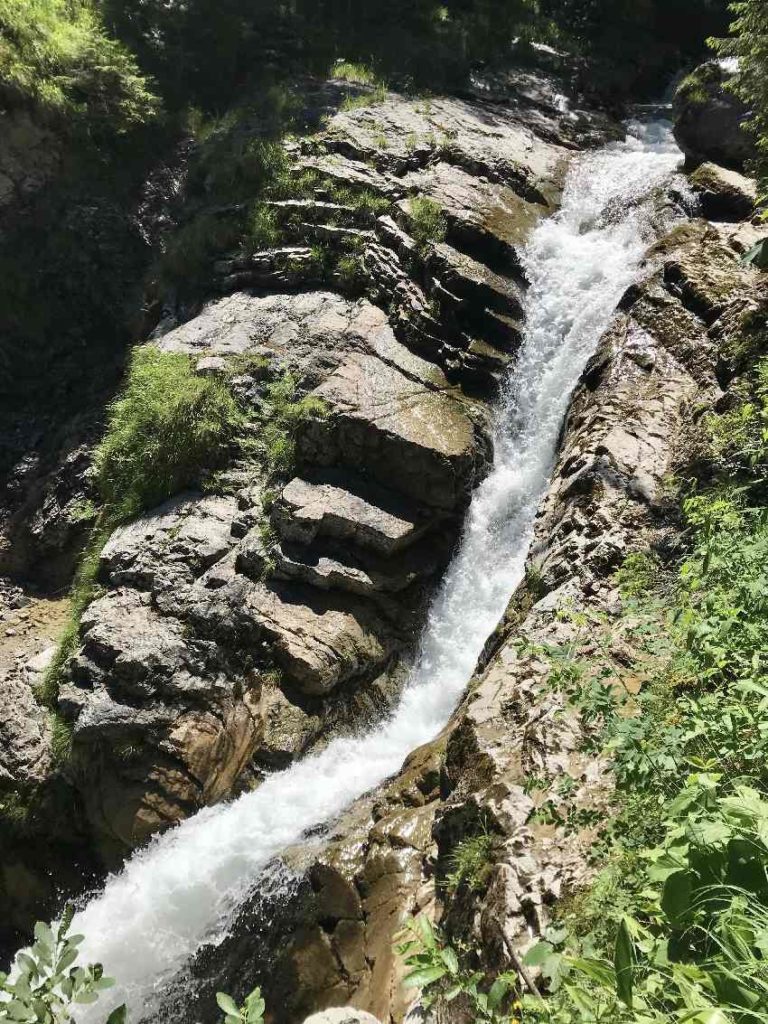 Das sind die Kuhflucht Wasserfälle bei Garmisch Partenkirchen