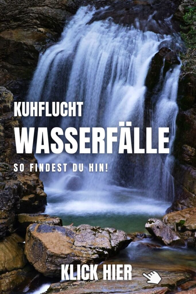 Kuhflucht Wasserfälle parken