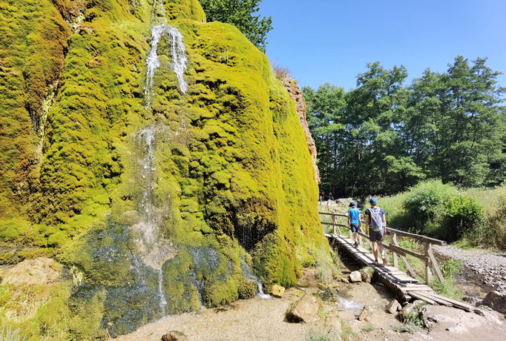 Natur Reiseziele Deutschland: Der Dreimühlen Wasserfall