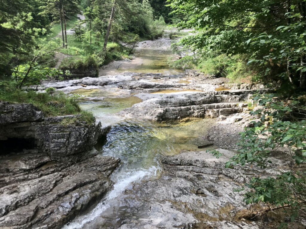 Das Eschenlainetal am Fuße des Estergebirge