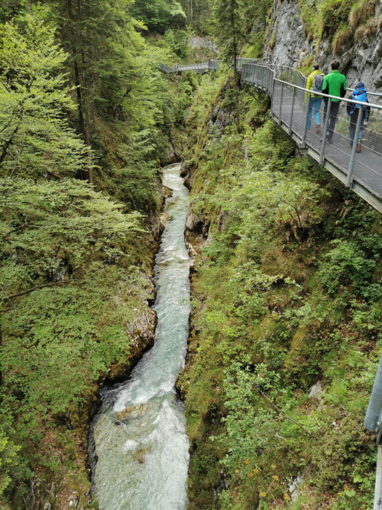 Farchant Sehenswürdigkeiten - die Leutaschklamm