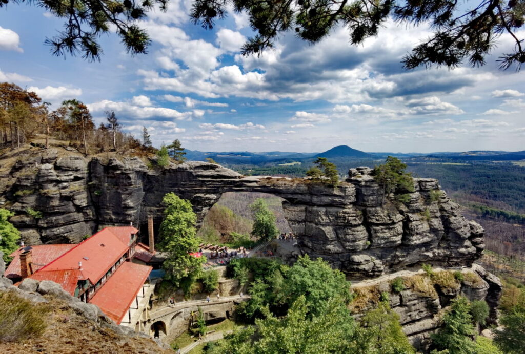 Reiseziele, die sich lohnen: Das Prebischtor in der Böhmischen Schweiz